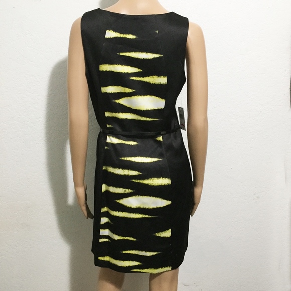Kenzie Belted Sheath Dress Size 8 NWT - Picture 2 of 8